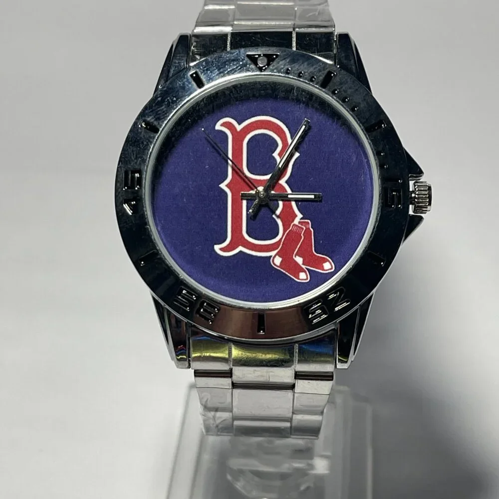 Boston Red Sox MLB Stainless-steel Men's Watch !!NEW!!